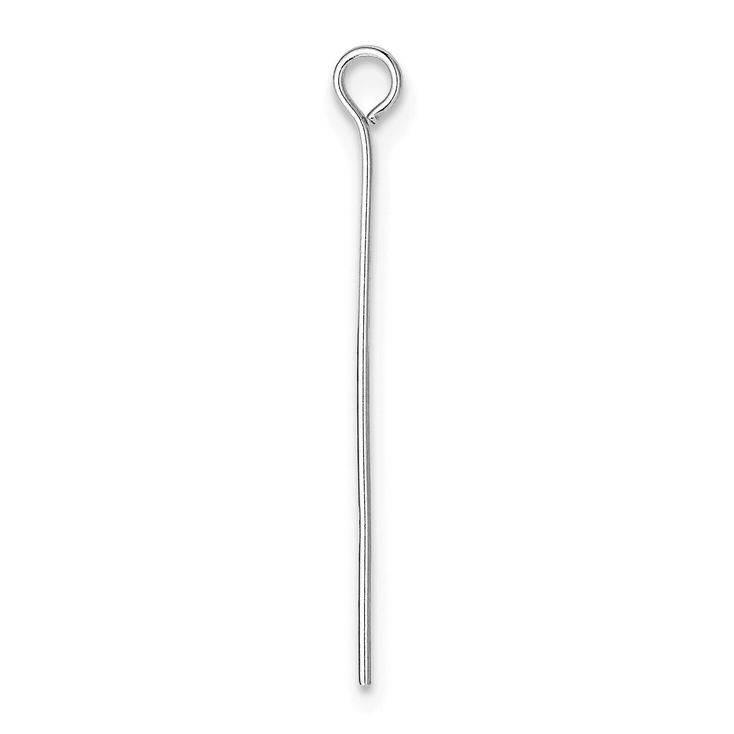Eyepin 14k White Gold WG2472, MPN: WG2472,