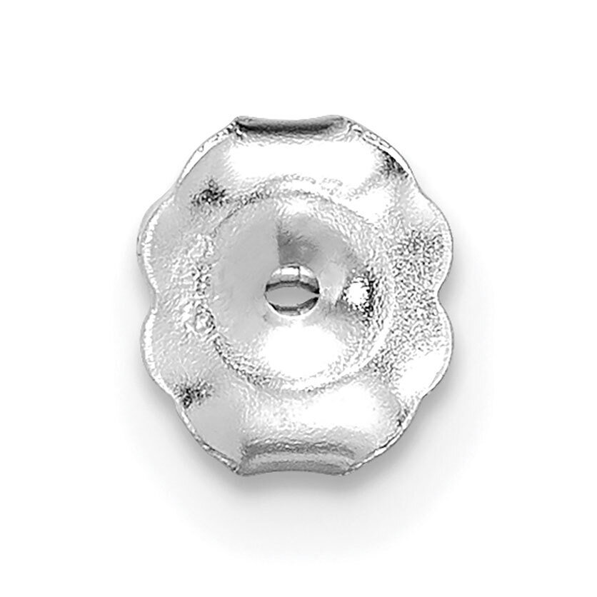 Medium Friction Earring Nut 14k White Gold WG2710, MPN: WG2710,