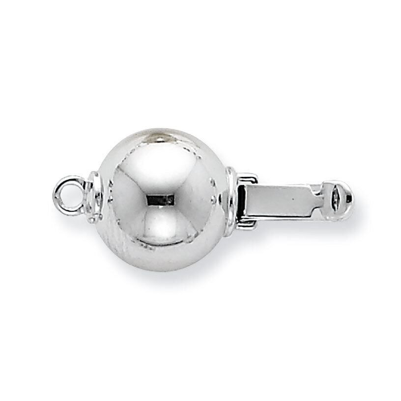 Pearl Clasp 14k White Gold WG2814