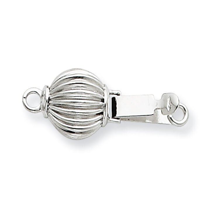 Bead/Pearl Clasp 14k White Gold WG2822, MPN: WG2822,