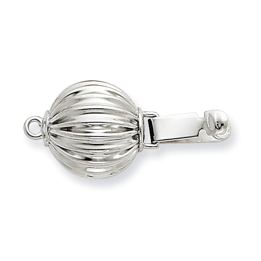 14kWG Bead/Pearl Clasp 14k White Gold WG2825, MPN: WG2825,