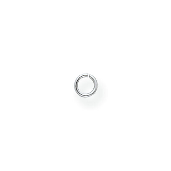 20 Gauge 4.0mm Round Jump Ring Setting 14k White Gold WG2854, MPN: WG2854,