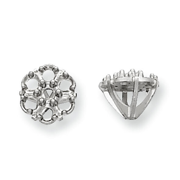 Cluster 7-Stone Low .035ct. Setting 14k White Gold WG290, MPN: WG290,