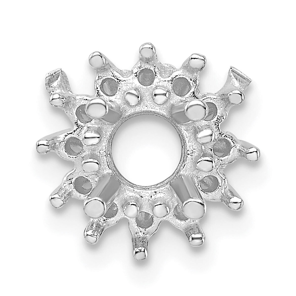 Cluster Round .50ct. Setting 14k White Gold WG292, MPN: WG292,