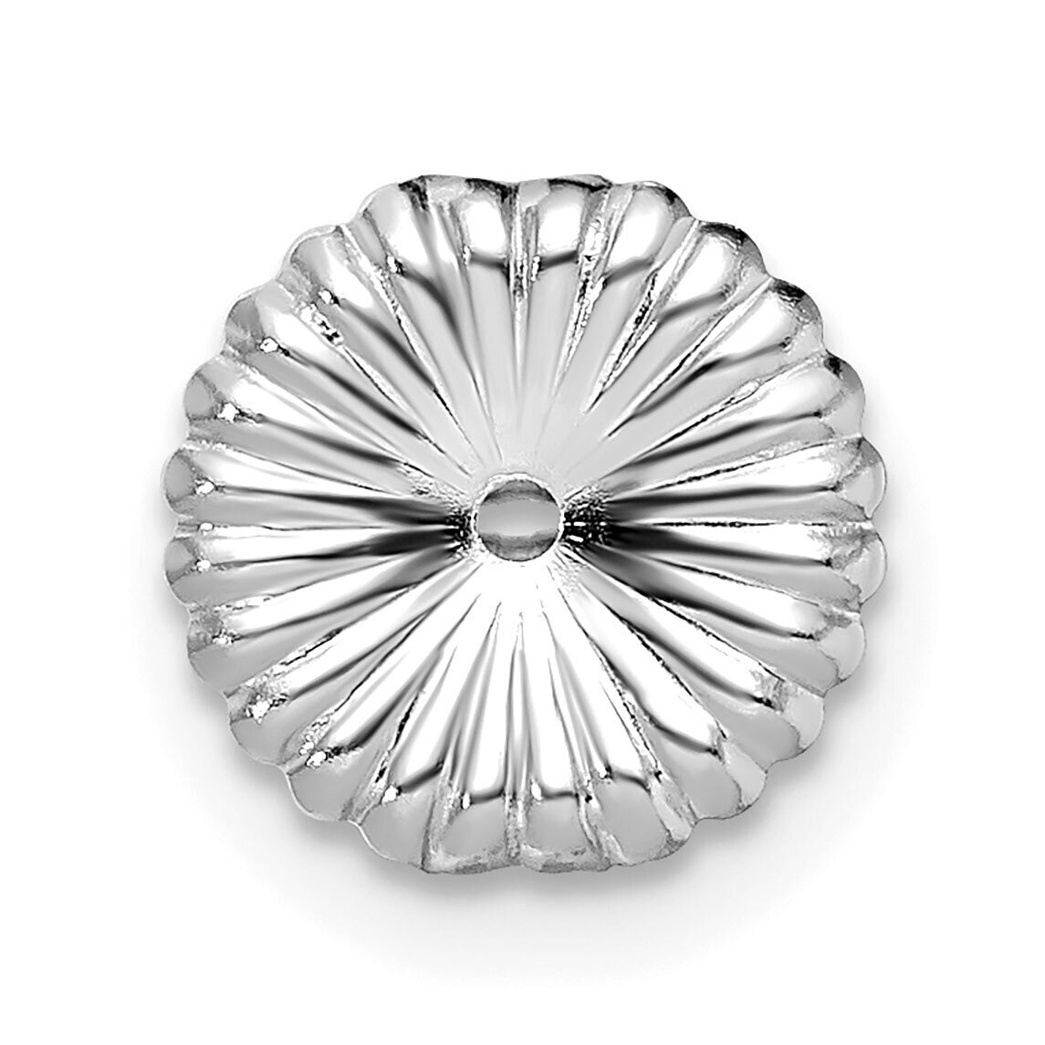 Ultra Heavy Friction Earring Nut 14k White Gold WG720, MPN: WG720,