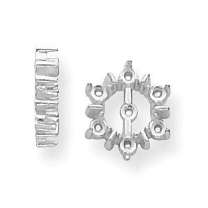 Diamond Earring Jacket Component 14k White Gold WG924, MPN: WG924,