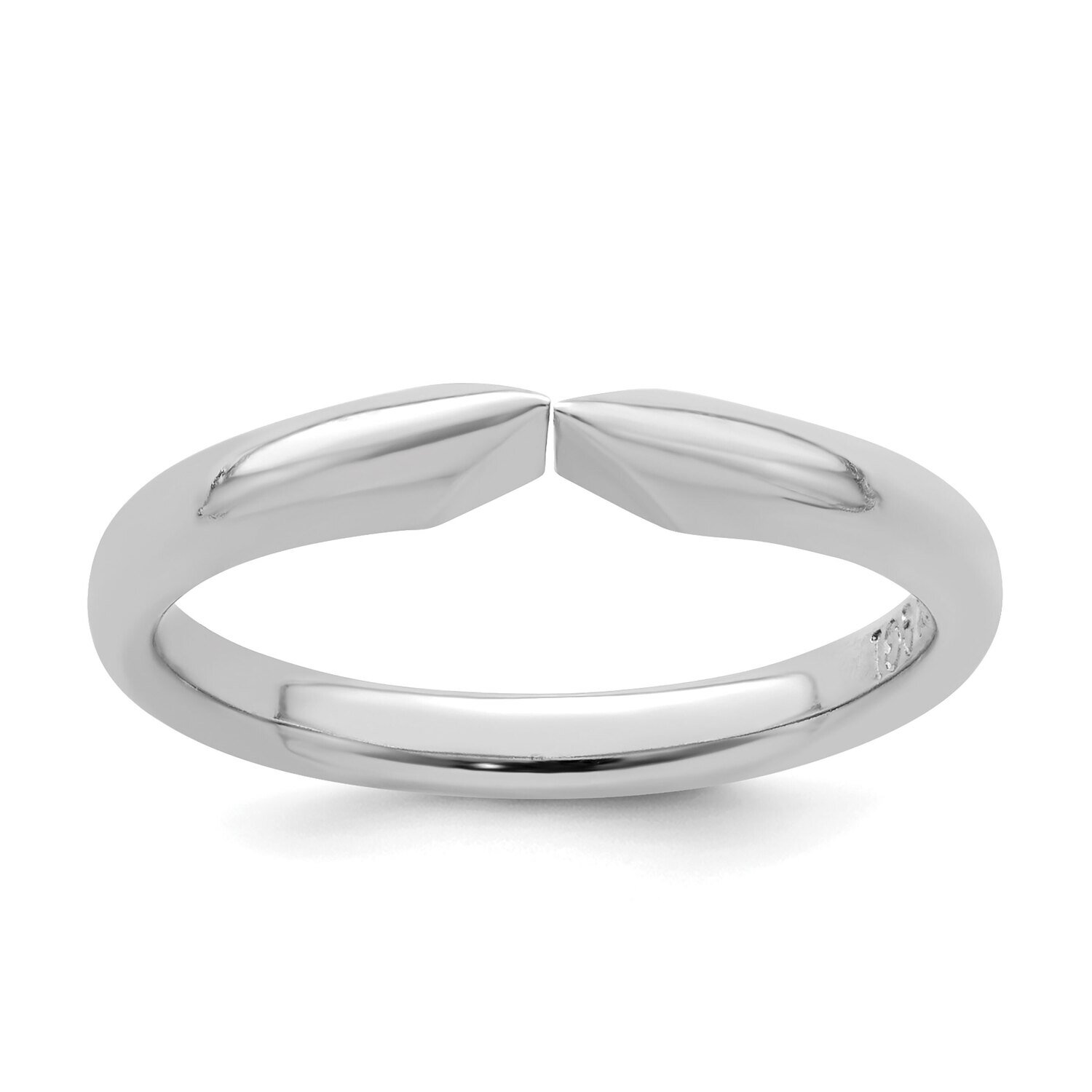 6-prong Comfort Fit Medium to Heavy Weight Shank 14k White Gold WGSH58, MPN: WGSH58,