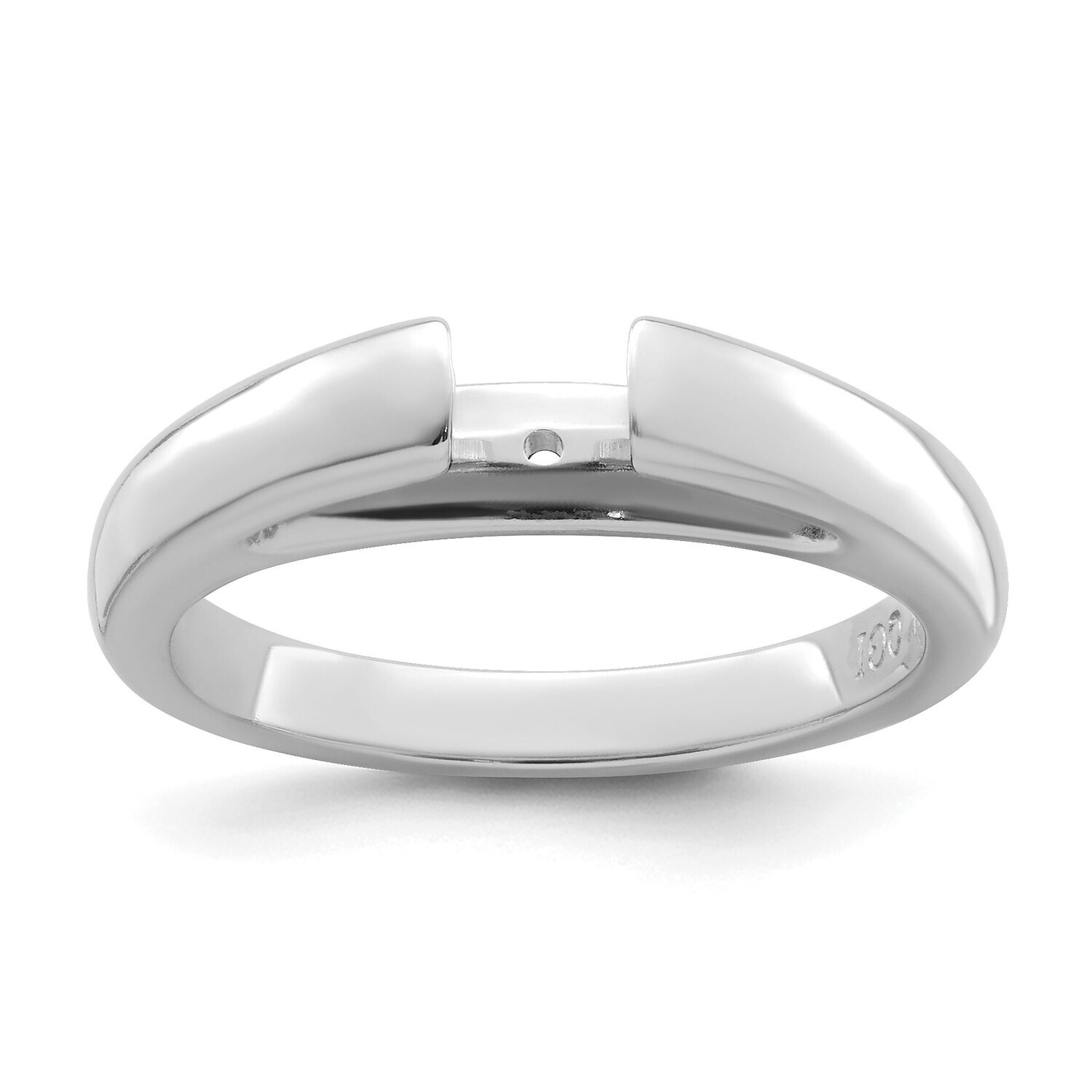 Comfort Fit Airline Shank 14k White Gold WGSH78, MPN: WGSH78,