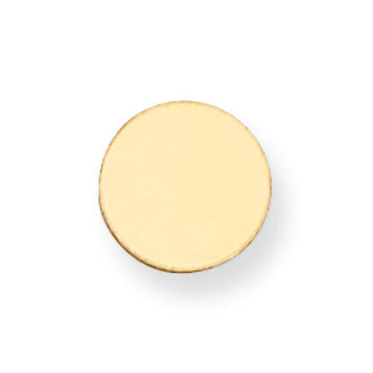 Round Stamping 14k Yellow Gold YG1005, MPN: YG1005,
