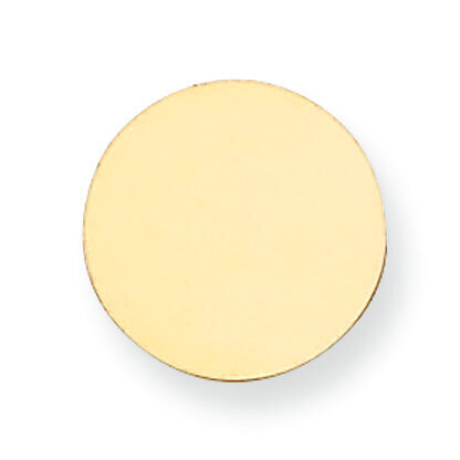 Round Stamping 14k Yellow Gold YG1008, MPN: YG1008,