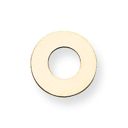 Circle with Hole Stamping 14k Yellow Gold YG1060