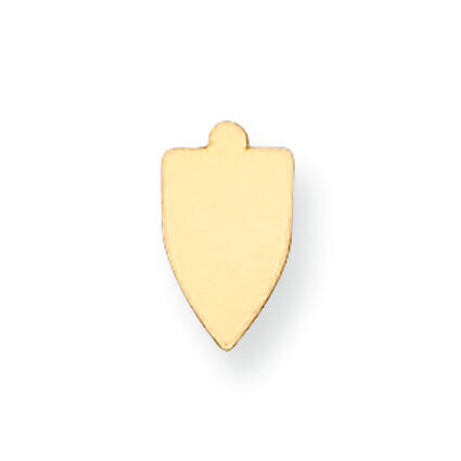 Disc with Eyelet Stamping 14k Yellow Gold YG1305, MPN: YG1305,