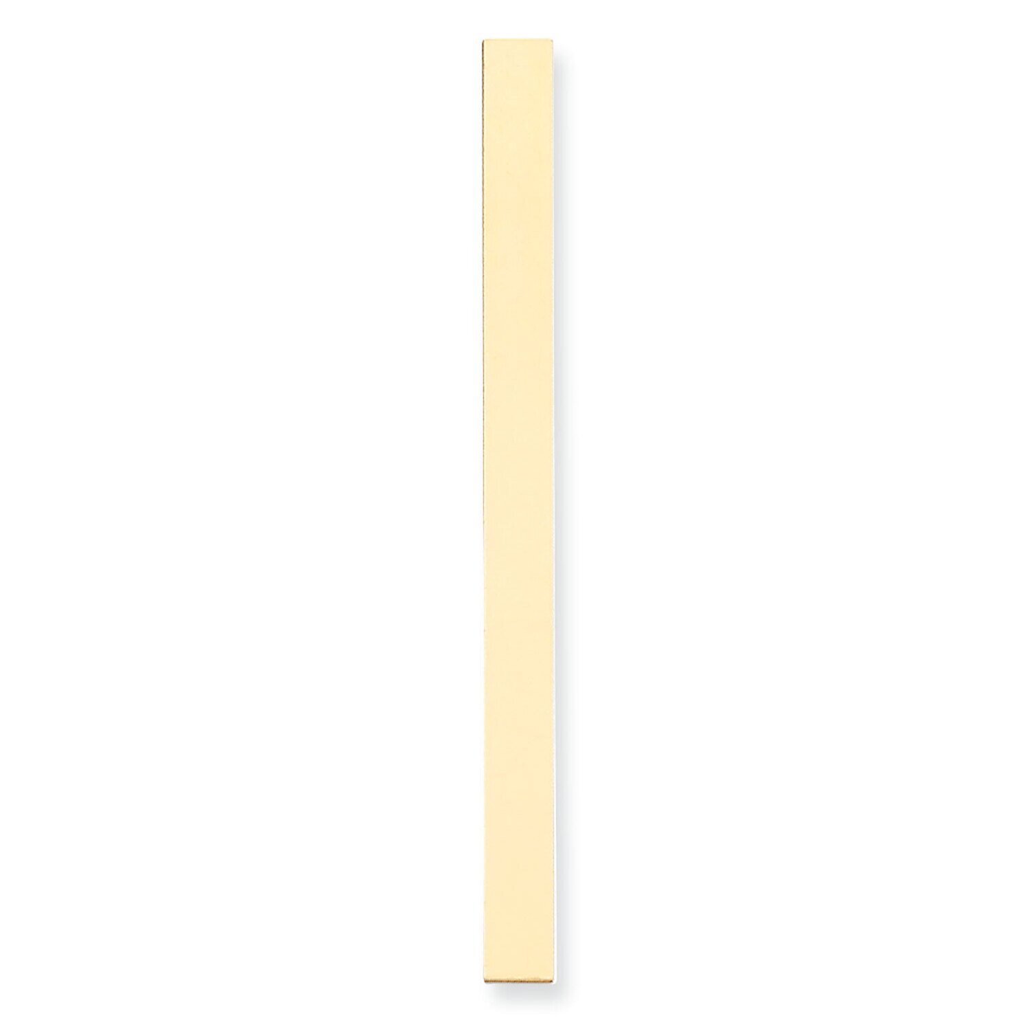 Tie Bar Stamping 14k Yellow Gold YG1440, MPN: YG1440,