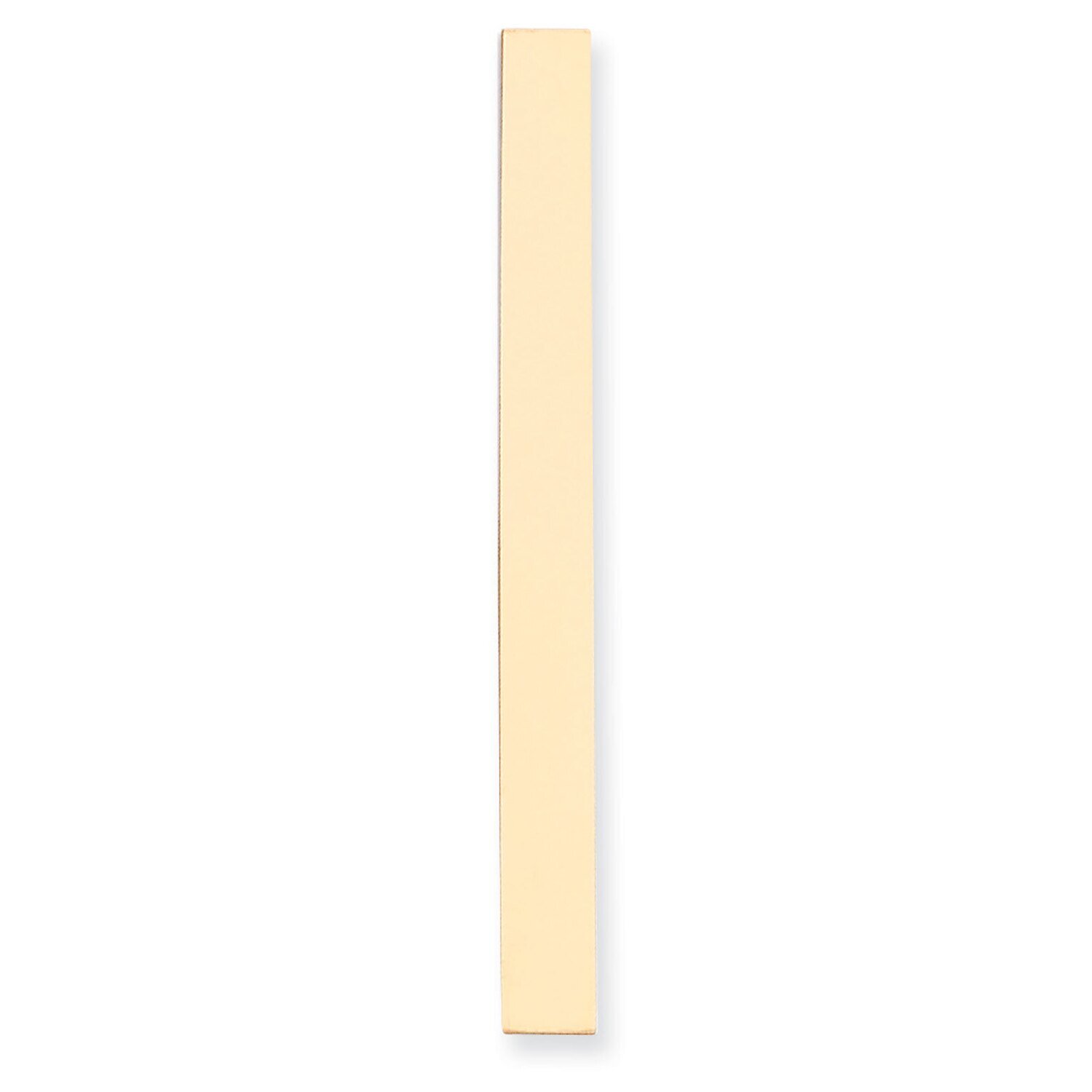 Tie Bar Stamping 14k Yellow Gold YG1441, MPN: YG1441,