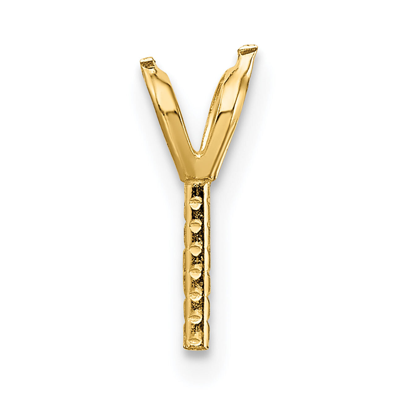 Rabbit Ear Style Pearl Pendant Mounting 14k Yellow Gold YG1466, MPN: YG1466,