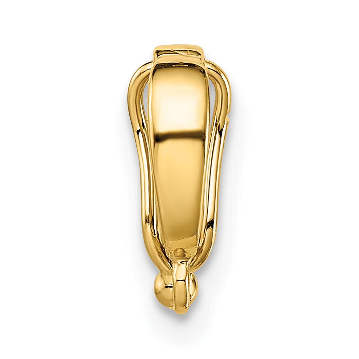 Pearl Enhancer Pendant Setting 14k Yellow Gold YG1479, MPN: YG1479,