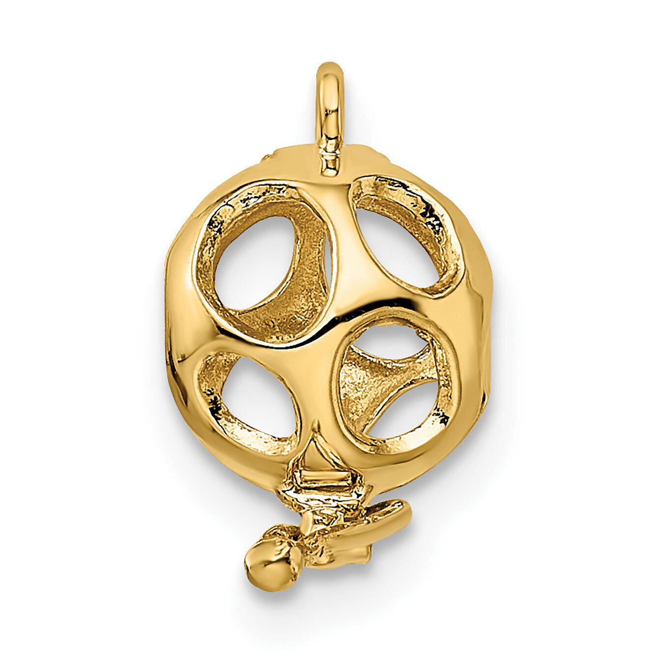 Pearl Enhancer Pendant Setting 14k Yellow Gold YG1486, MPN: YG1486,