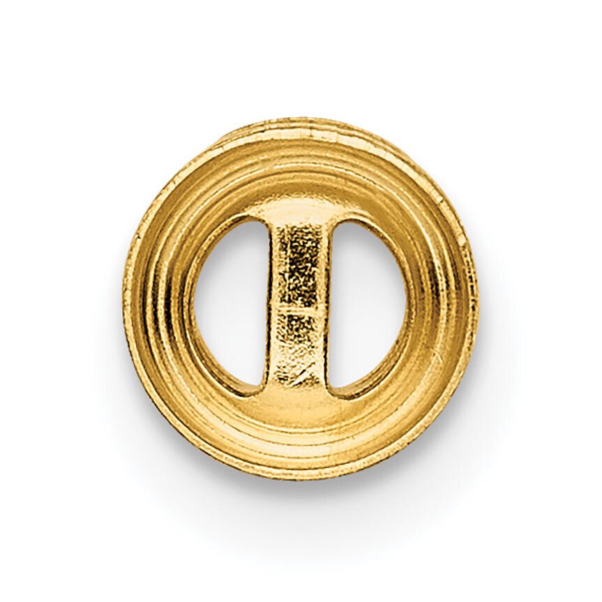 Round Bezel .25ct. Setting 14k Yellow Gold YG160, MPN: YG160,