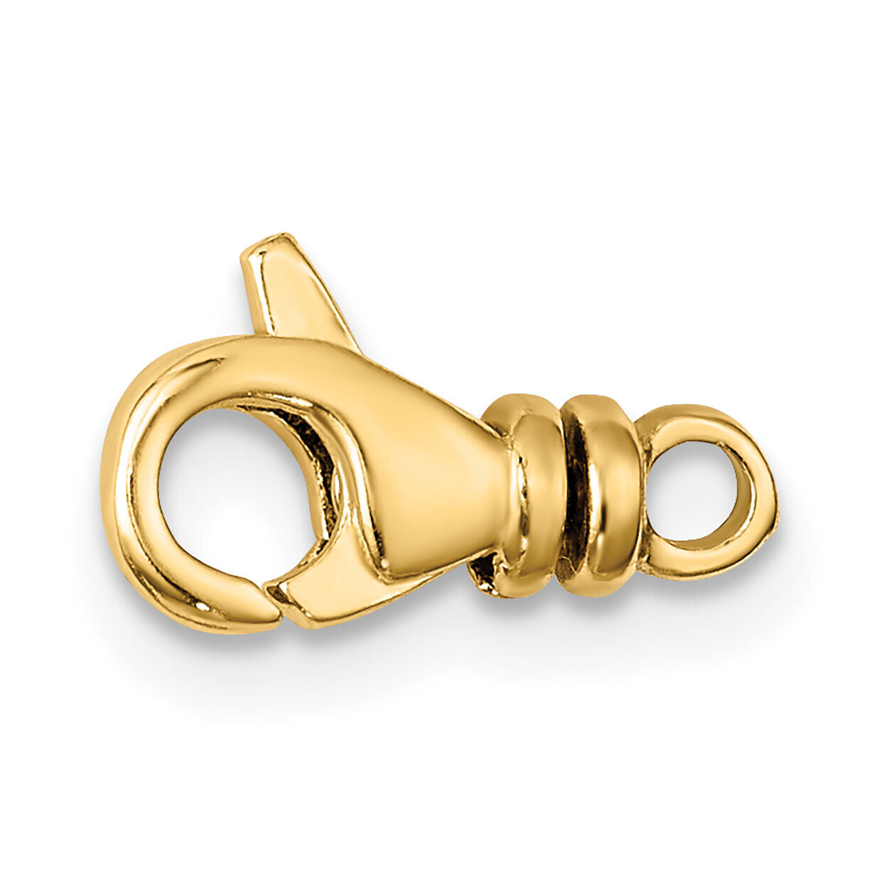 Fancy Lobster with Swivel Clasp 14k Yellow Gold YG1655, MPN: YG1655,