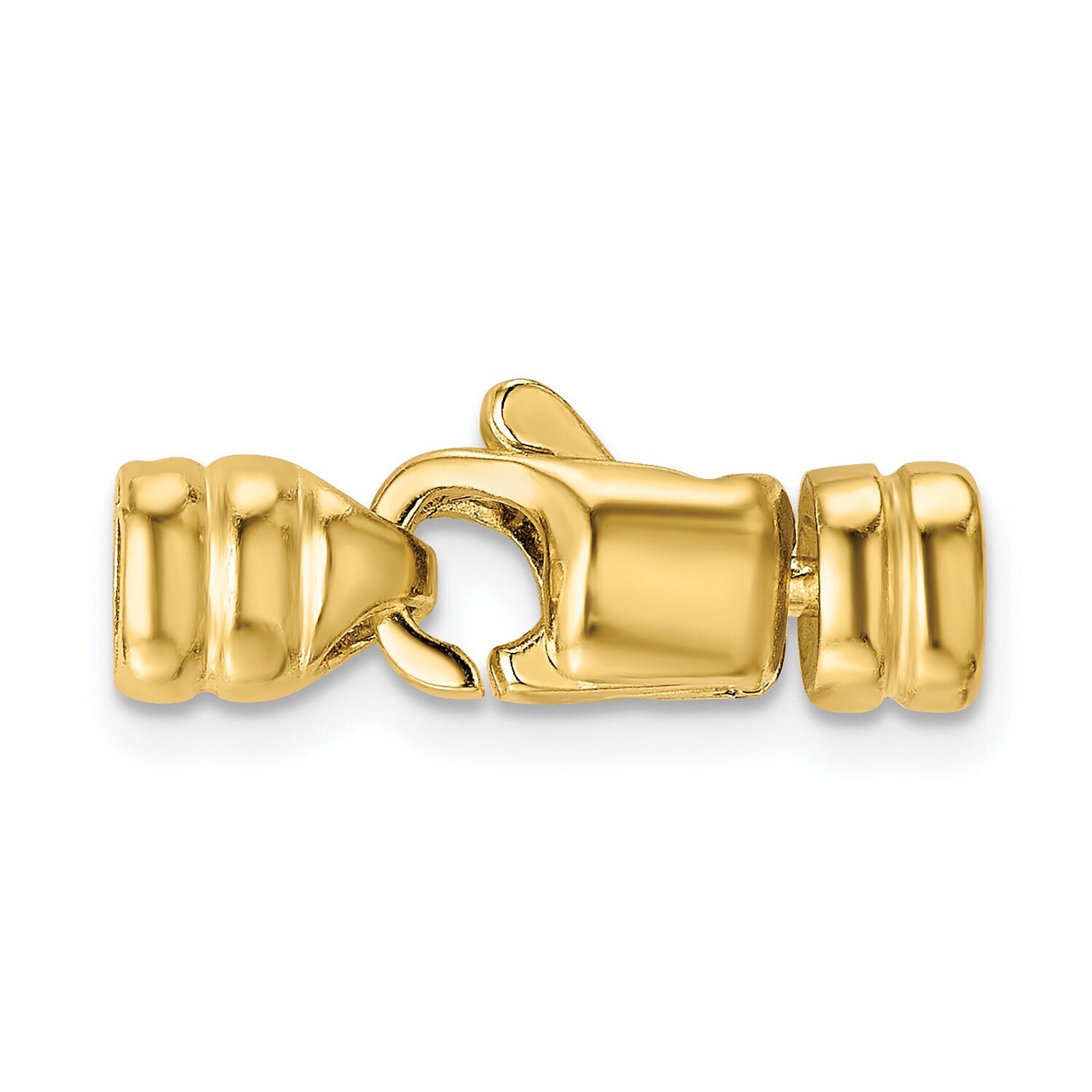 Round Lobster w / Swivel Endcaps Clasp 14k Yellow Gold YG1685, MPN: YG1685,