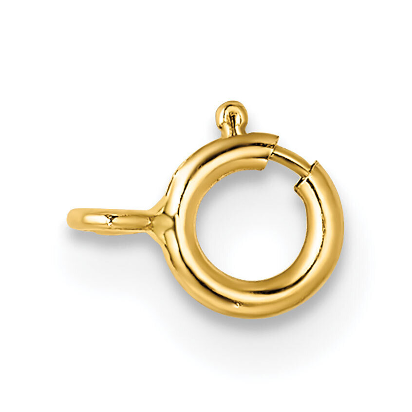 Standard Weight Spring Ring Clasp 14k Yellow Gold YG1699