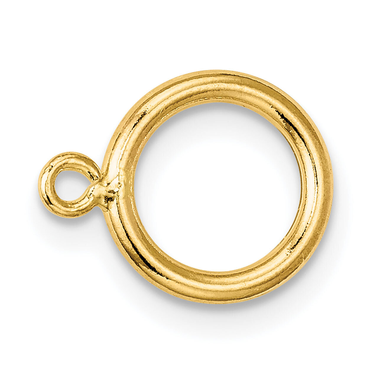 Solid Wire Toggle Ring for Clasp 14k Yellow Gold YG1768, MPN: YG1768,