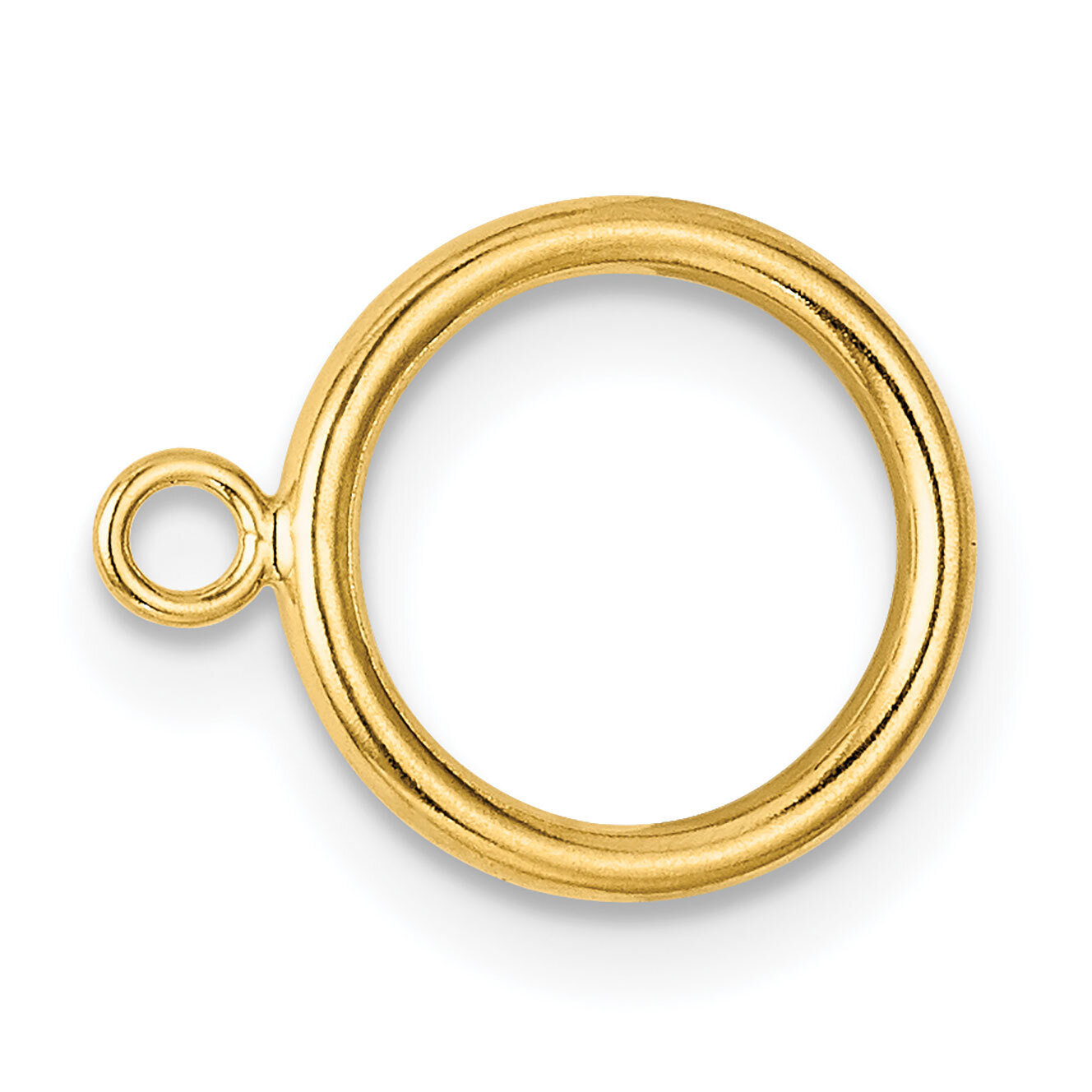 Hollow Wire Toggle Ring for Clasp 14k Yellow Gold YG1771, MPN: YG1771,