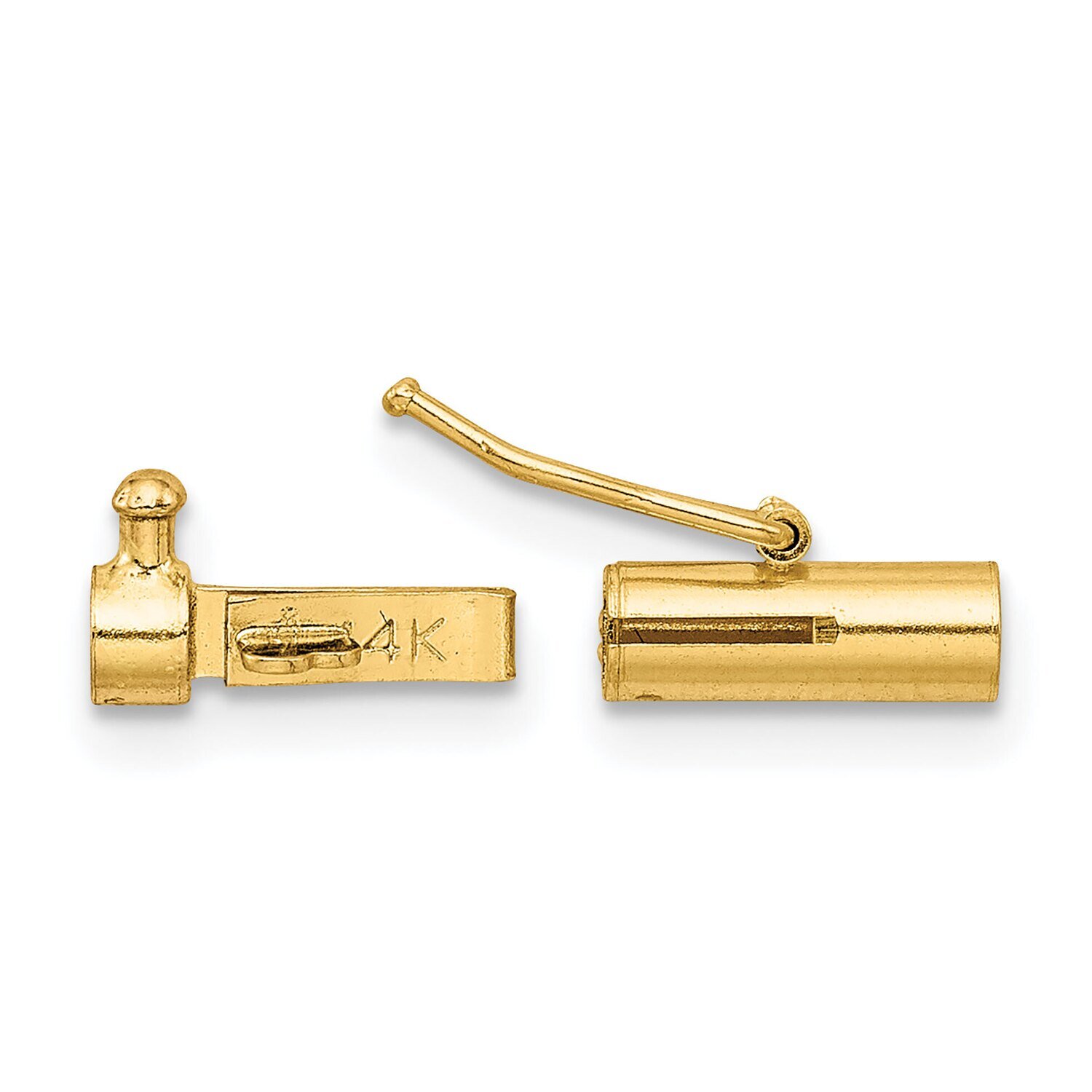 Internal Barrel Clasp 14k Yellow Gold YG1814, MPN: YG1814,
