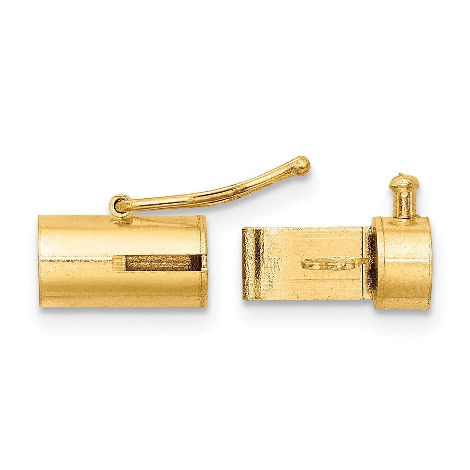 Internal Barrel Clasp 14k Yellow Gold YG1816, MPN: YG1816,