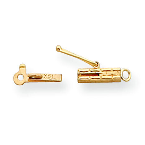 Replacement Tongue for Rectangle Barrel Clasp 14k Yellow Gold YG1822X