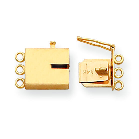 Replacement Tongue for Rectangle Barrel Clasp 14k Yellow Gold YG1826X