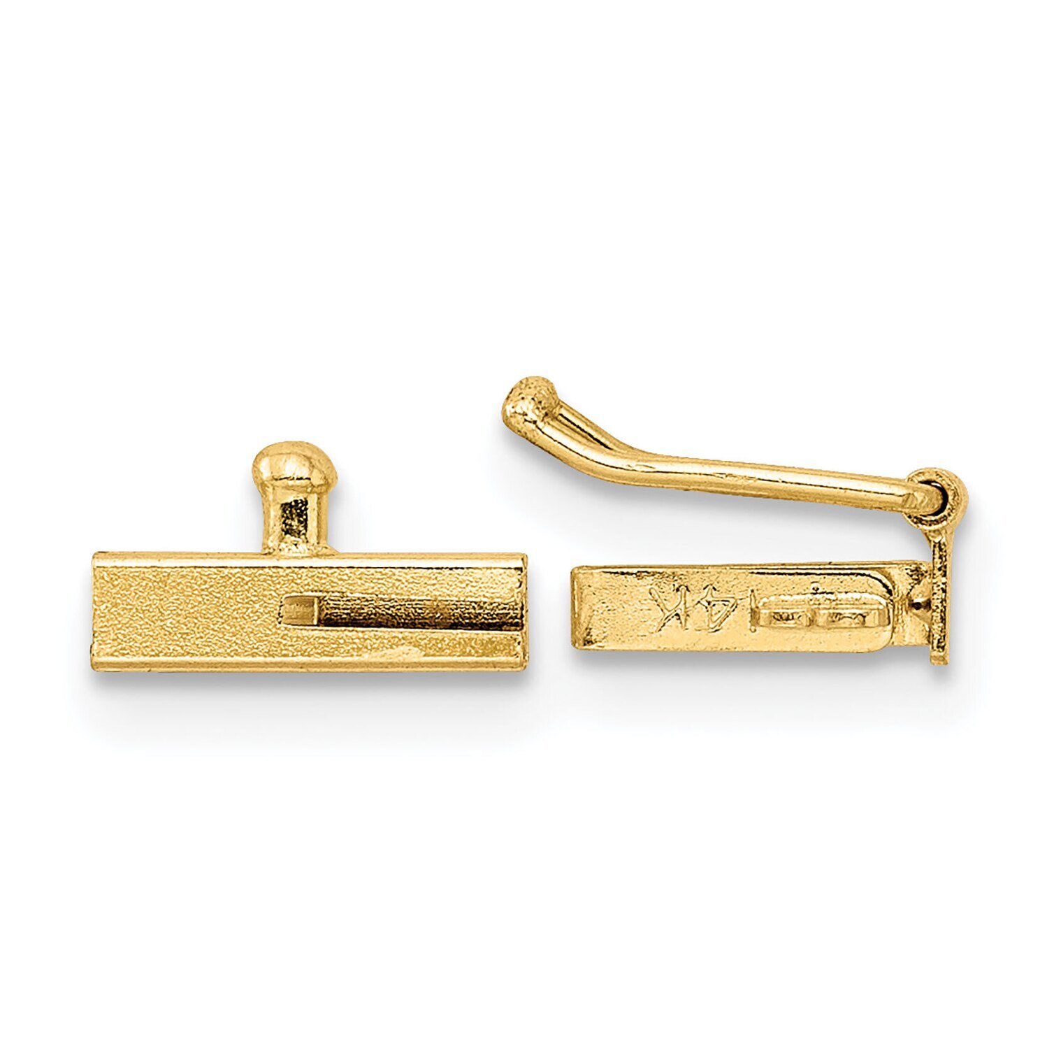 Box Clasp 14k Yellow Gold YG1827, MPN: YG1827,