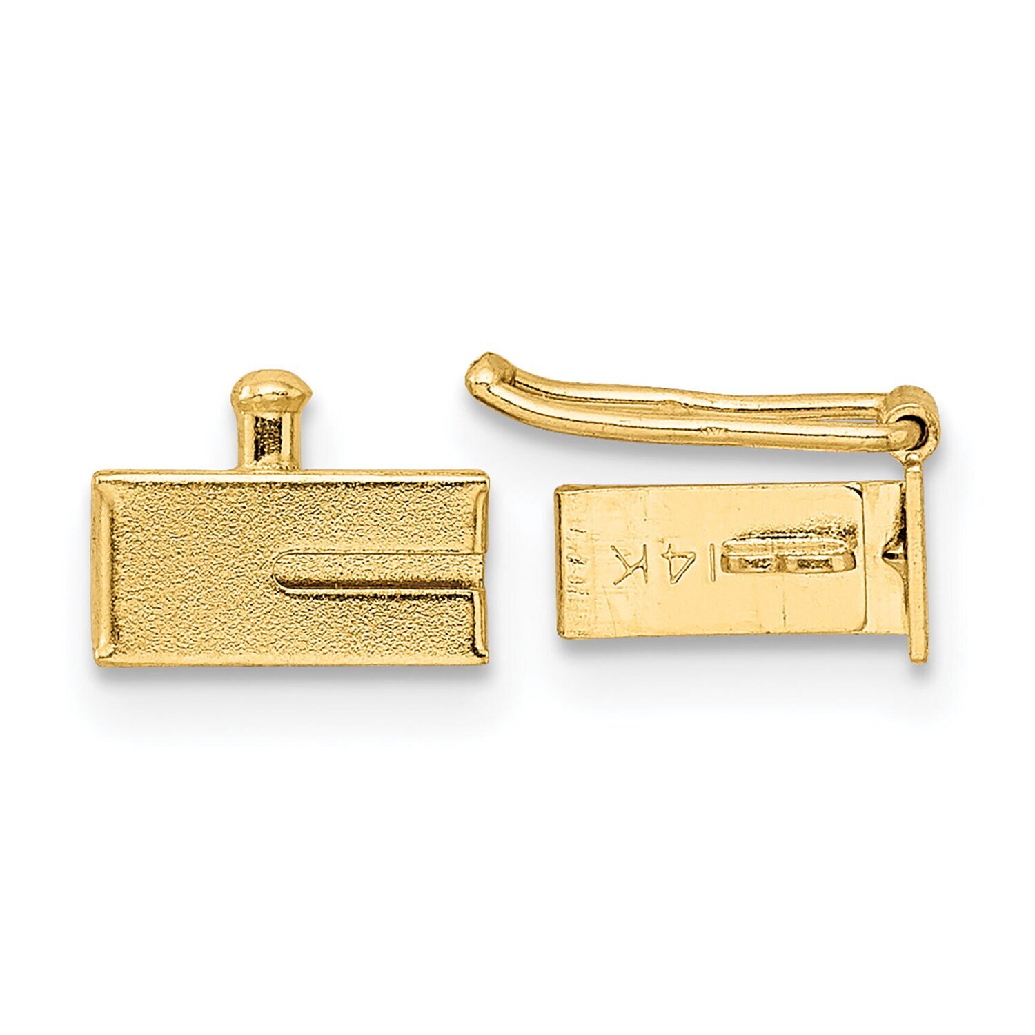 Box Clasp 14k Yellow Gold YG1829, MPN: YG1829,