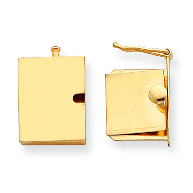Replacement Tongue for Push Button 14k Yellow Gold YG1836X, MPN: YG1836X,