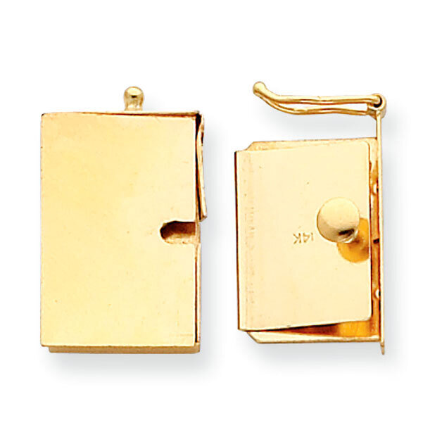 Replacement Tongue for Push Button 14k Yellow Gold YG1837X, MPN: YG1837X,