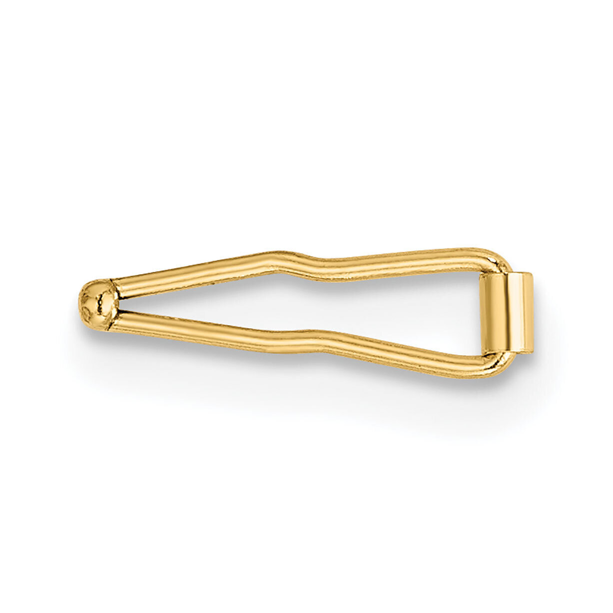 Safety Figure 8 Clasp 14k Yellow Gold YG1892
