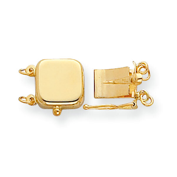 Multi-Strand Bead Pearl Clasp 14k Yellow Gold YG2002, MPN: YG2002,