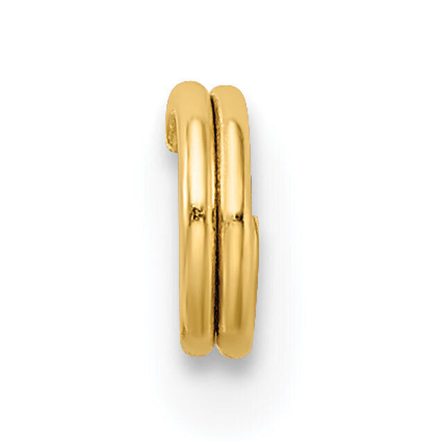 22 Gauge 4.5mm Round Split Ring 14k Yellow Gold YG2173, MPN: YG2173,