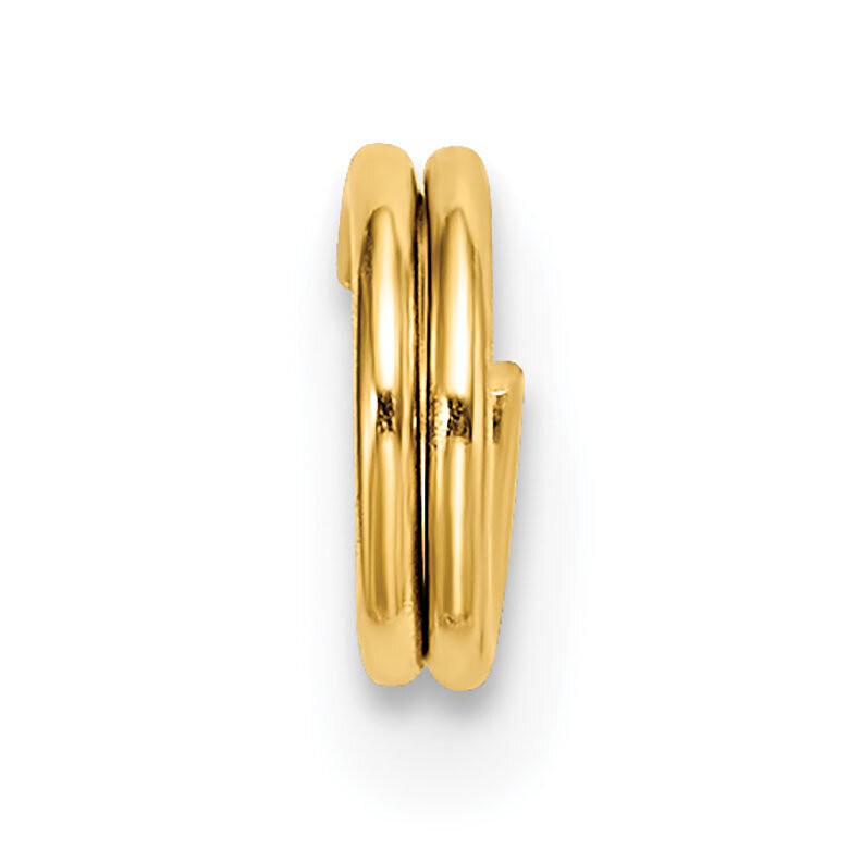 21 gauge 5.7mm Round Split Ring 14k Yellow Gold YG2174, MPN: YG2174,
