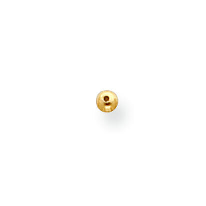 2.5mm Bead Cap 14k Yellow Gold YG2444, MPN: YG2444,