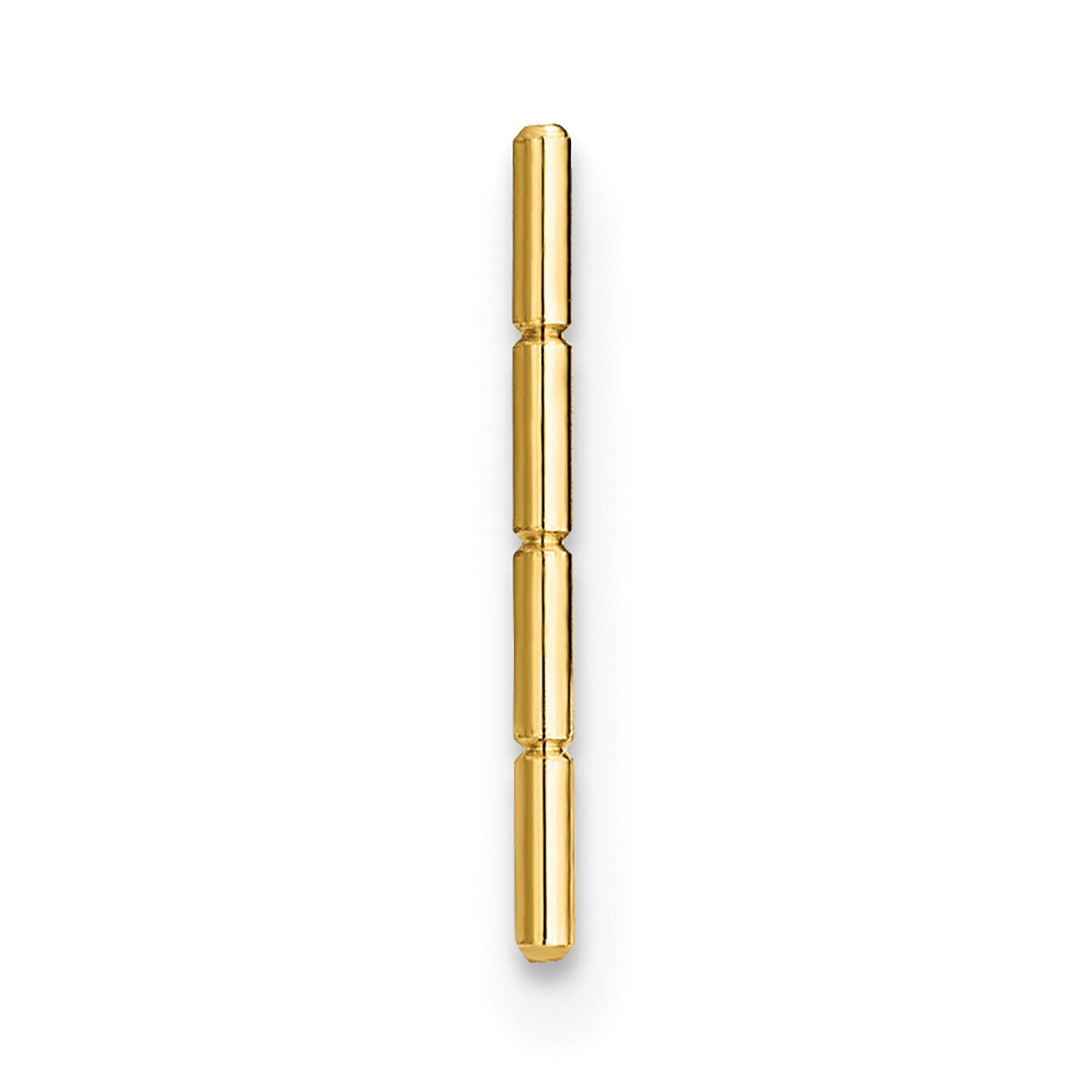 4 Pack Section Earring Rivet Wire Component 14k Yellow Gold YG2481, MPN: YG2481,