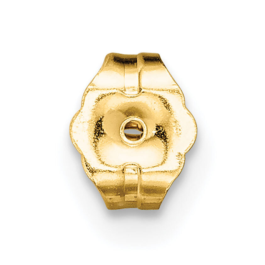 Medium Friction Earring Nut 14k Yellow Gold YG2708, MPN: YG2708,