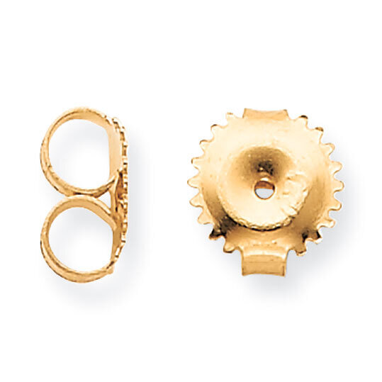 Heavy Friction Earring Nut 14k Yellow Gold YG2712, MPN: YG2712,