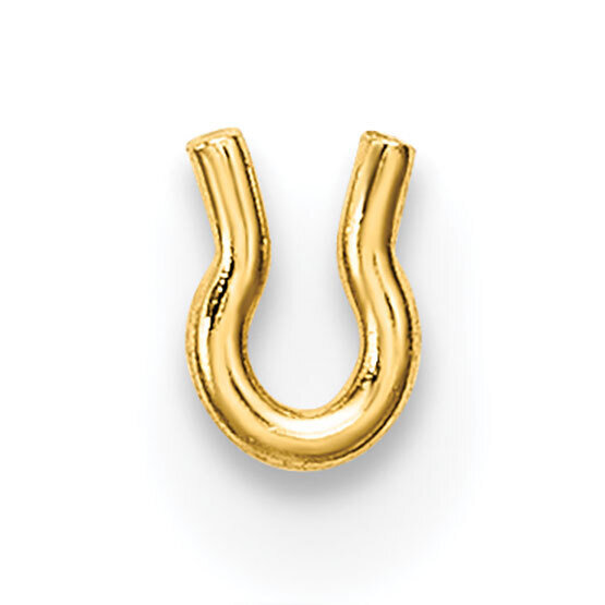 Earring Replacement Hoop Catch Component 14k Yellow Gold YG2729