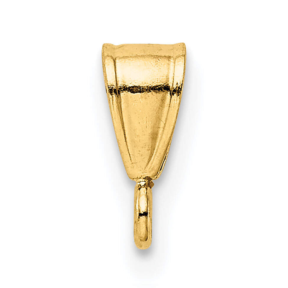Medium Ring Pendant Loop Bail 14k Yellow Gold YG2774, MPN: YG2774,