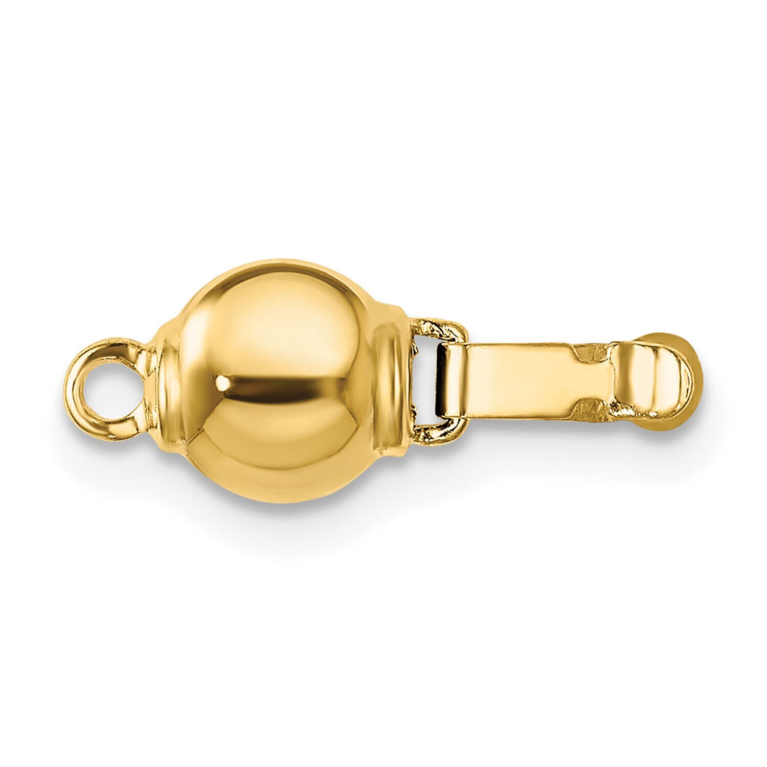 Bead Pearl Clasp 14k Yellow Gold YG2811, MPN: YG2811,