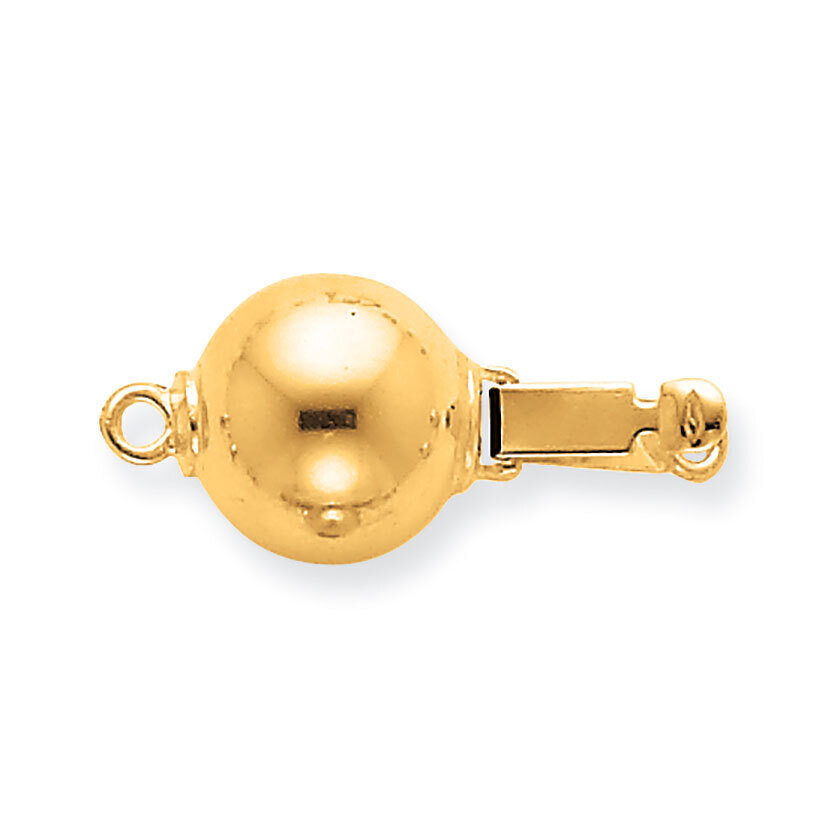 Bead Pearl Clasp 14k Yellow Gold YG2814, MPN: YG2814,