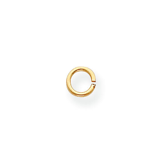 18 Gauge 6.0mm Round Jump Ring Setting 14k Yellow Gold YG2844, MPN: YG2844,