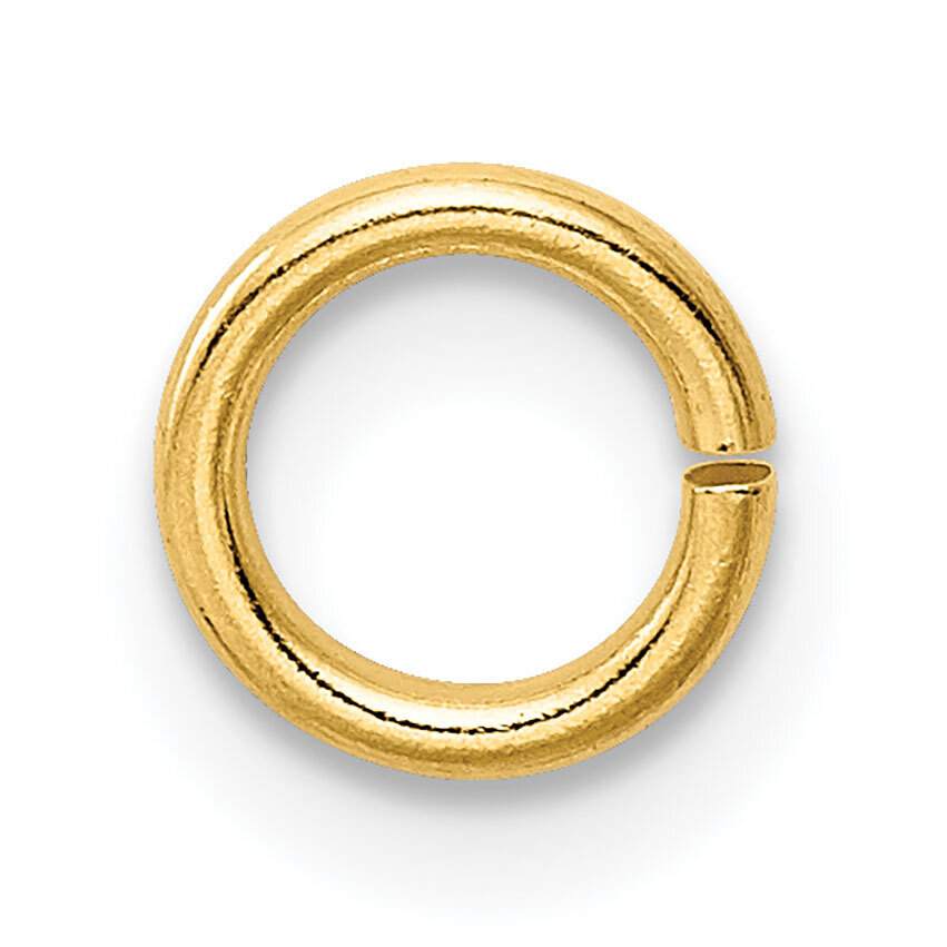 18 Gauge 6.5mm Round Jump Ring Setting 14k Yellow Gold YG2845, MPN: YG2845,