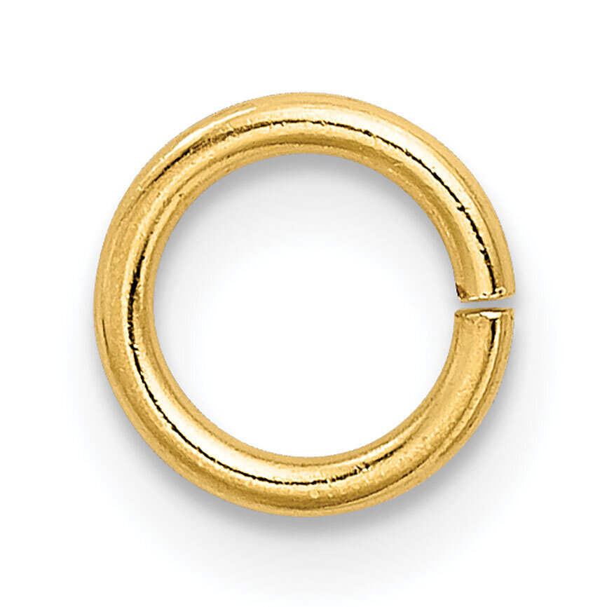 18 Gauge 7.0mm Round Jump Ring Setting 14k Yellow Gold YG2846, MPN: YG2846,